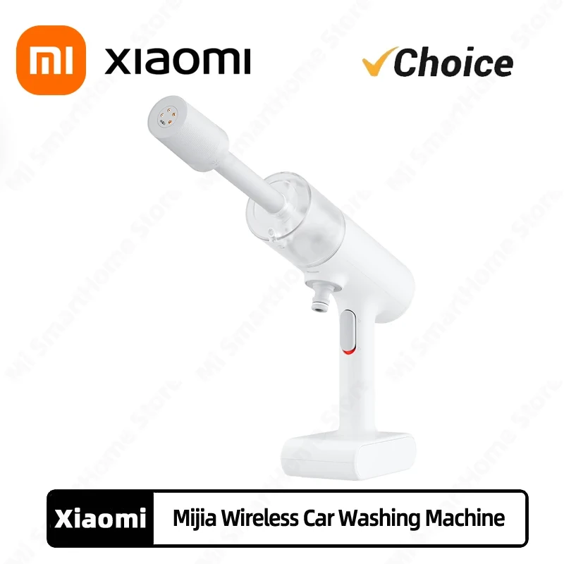 Xiaomi Mijia Cordless Electric Car Washing Gun 2.4MPA High Pressure Washer Foam Nozzle Car Cleaning Care Cordless Car Washing Water Gun (image for) Xiaomi Mijia Cordless Electric Car Washing Gun 2.4MPA High Pressure Washer Foam Nozzle Car Cleaning Care Cordless Car Washing Water Gun